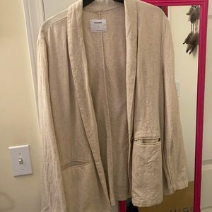 Linen blazer
